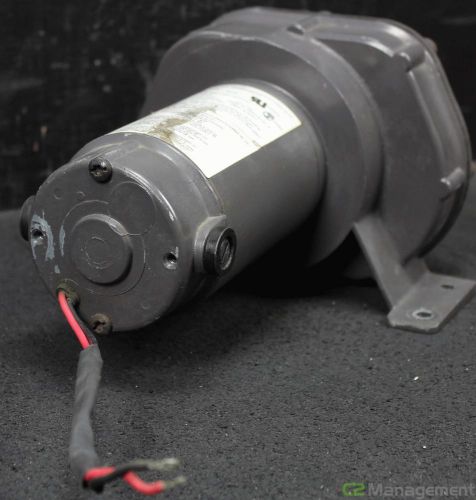 Dayton 4z531a dc gear motor 1/15hp 90v 0.75a 13rpm 250 in.lbs / 44 n*mm for sale