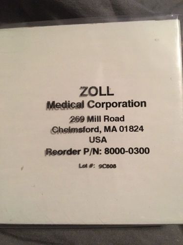 Lot of 4 New Zoll Medical 8000-0300 ECG Recorder Paper 90x90x200mm M Series