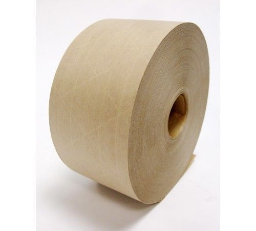 4 Rolls - Reinforced Gummed Packing Tape, 2 7/8in (72mm) x 450ft (137m)