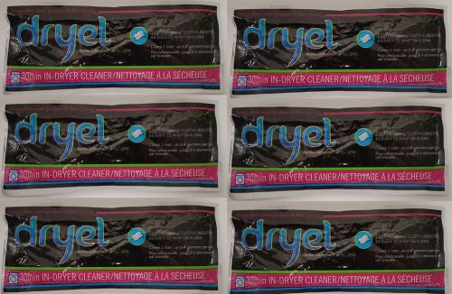 6pk dryel at-home dry cleaning cloths for sale