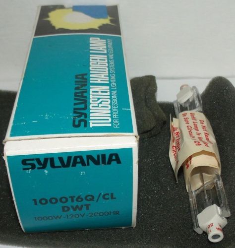 SYLVANIA HALOGEN LAMP - 1000T6Q/CL DWT - DWT 1000W 120V 2000HRS