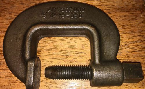 Armstrong No. 3 Heavy Duty 3&#034; C-Clamp USA