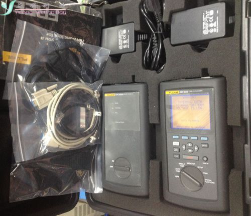 Fluke Networks DSP-2000 Cable Analyzer w/ Smart Remote CAT5 LAN Tester