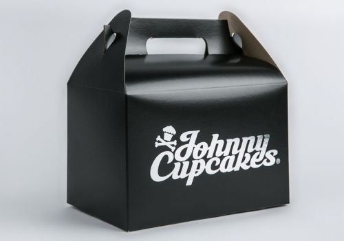 10 Johnny Cupcakes Cardboard Boxes