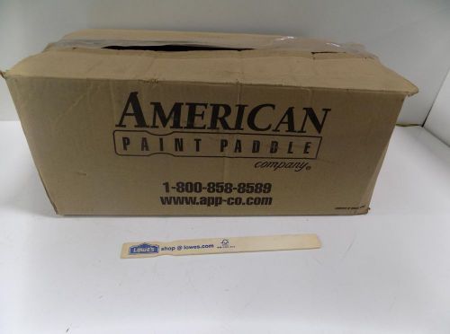 AMERICAN PAINT PADDLE NOTCHED HANDLE PAINT STICK LOT OF 1000 NIB