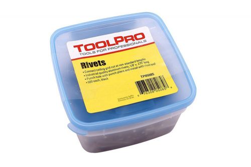 ToolPro Pop Rivets for Ceilings Black 1/8&#034; (500 Pack)