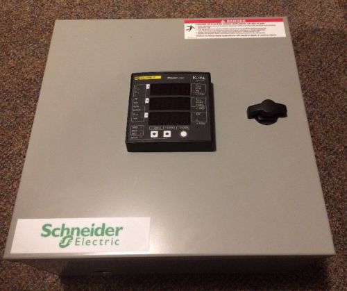 Schneider/Square D ION6200 PowerLogic Panel Power Meter w/Enclosure