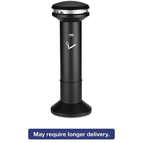 Infinity ultra-high capacity smoking receptacle, 6.7 gal, 41 1/2&#034; high, black for sale
