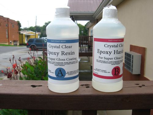 Crystal Clear Epoxy Super Gloss 32 oz. Kit with Detailed Instructions