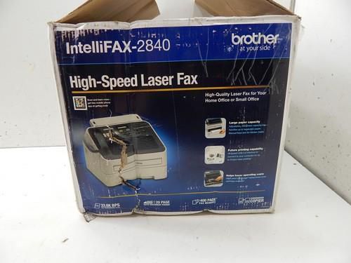 Brother INTELLIFAX2840 High Speed Laser Fax Machine 546345 Z07