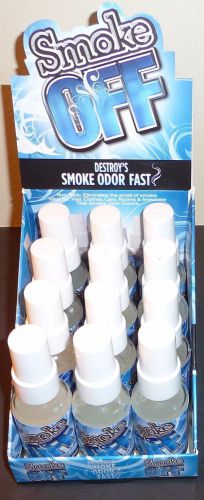 Tobacco smoke odor deodorizing body spray non-toxic case of (12) smoke off spray for sale