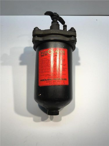 Hd 1/4&#034; industrial pneumatic compressor purolator oil lubricator filter d20-9 for sale