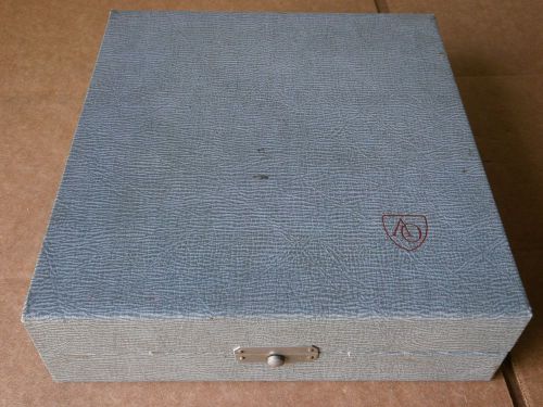 Vintage AO American Optical Box, Case, About 9&#034;X8&#034;X2.5&#034;