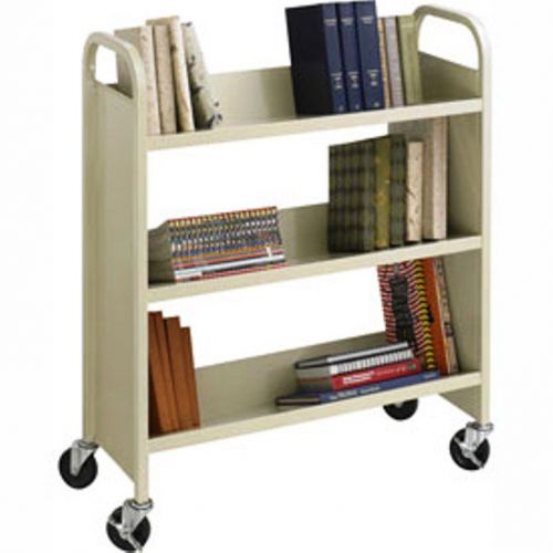 Steel Library Carts/Book Carts, Sloped, Double Sided, 6 shelves, 70% off