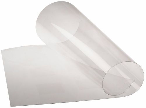 10mil Clear Satin Scratch-Free Solvent Lexan Polycarbonate Film Roll 50&#034; x 60ft