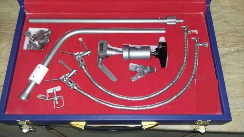 Leyla brain retractor neurosurgery flexible arms -complete set with carry box for sale