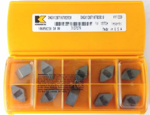 KENNAMETAL DNGX120716T02020 KY1320 Ceramic Insert Pack of 10 Insert(s)