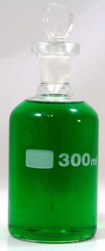 Economy 300ml Borosilicate Glass B.O.D. Bottle, Unnumbered