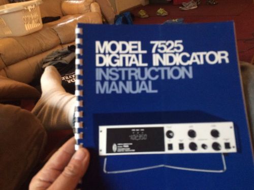 Model 7525 Digital Indicator Manual Lebow