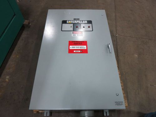 Caterpillar 400 Amp automatic transfer switch, 3/60/277/480V