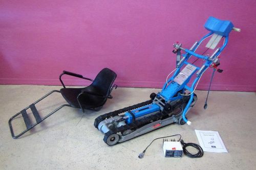 Garaventa Stair-Trac II Portable Wheelchair Climber Lift Battery/Charger &amp; Seat