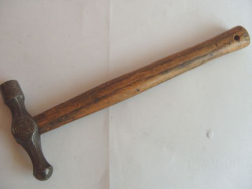 FOUND* VINTAGE WOODEN HANDLED BUCK AND HICKMAN SLENDER BALL PEEN  HAMMER