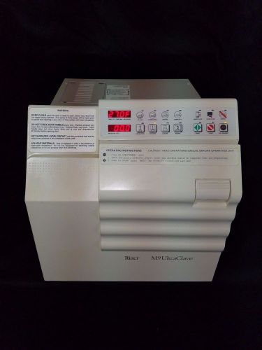 Midmark Ritter M9 Autoclave Ultraclave Sterilizer Automatic !