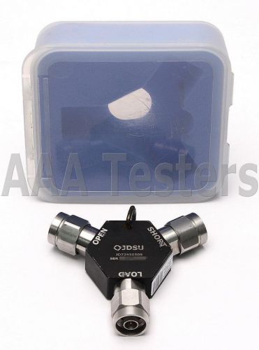 Jdsu jd72450509 open / short / load calibration kit for jd720 series analyzers for sale