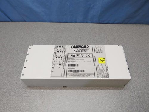 Lambda Alpha 600W H60339 Power Supply for Waters Micromass CA600 24G/24H,