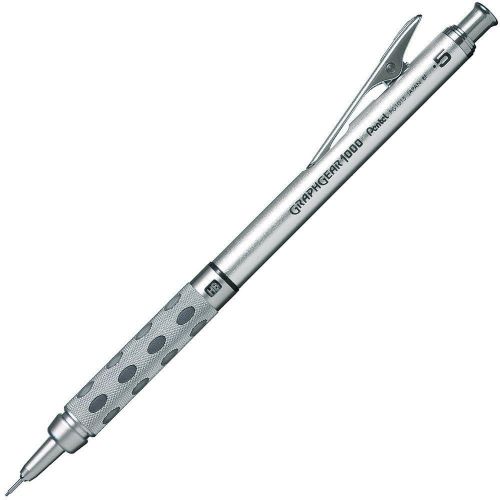 Pentel graph gear 1000 automatic drafting pencil 0.5mm lead size brushed meta... for sale