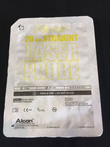 Alcon 20G Straight Laser Probe  Ref 8065010219