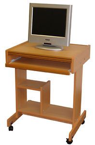 Computer Study Compact Desk 4 Office or Home with Wheels LOCAL PICKUP ONLY