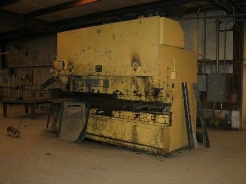 Htc hydraulic press brake 12ft with hurco backgage for sale
