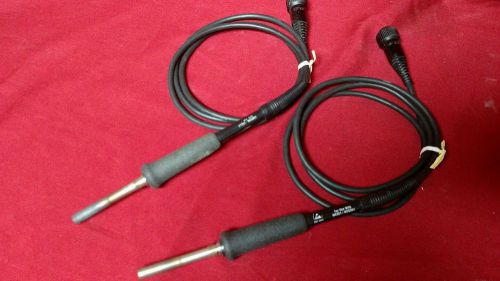 Lot of 2 weller pes51 esd soldering irons for the wes51/wesd51 stations  l for sale