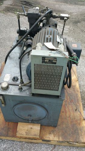 Hydraulic power unit 15hp 50 gallon          #1074W