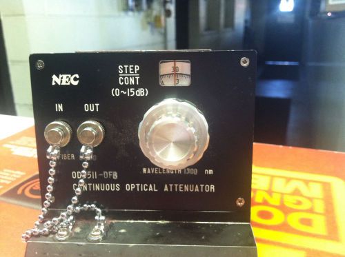 NEC, Continuous Optical Attenuator, NEC od8511-dfb