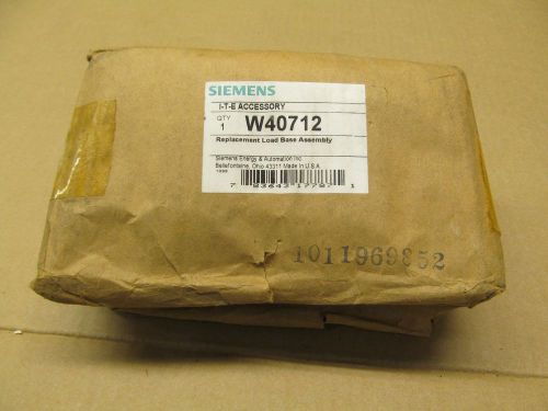 1 NIB I-T-E ITE SIEMENS W40712 REPLACEMENT LOAD BASE 200A 200 AMP 240V 600V