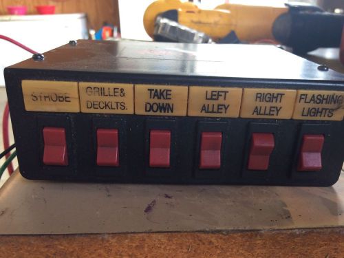 Galls Street Thunder XL300 Switch Control Box