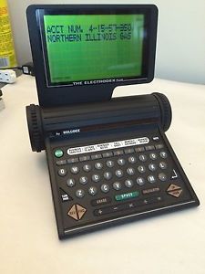 Used 1990 Electrodex Plus by Rolodex 64k as-is **TESTED**