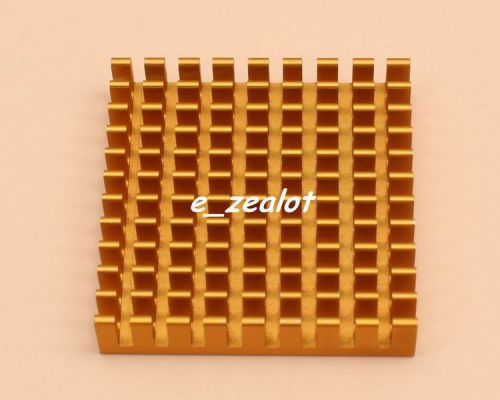 2pcs aluminum heat sink 45x45x10mm cooler radiator for ic transistor for sale