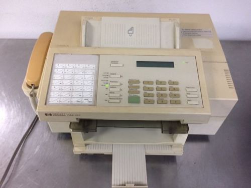 Vintage HP Hewlett Packard FAX-310 Fax Machine POWERS ON