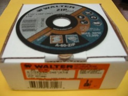Walter cut-off wheel 4.5&#034;x3/64&#034;x7/8&#034;  box/25  11-t-042 for sale