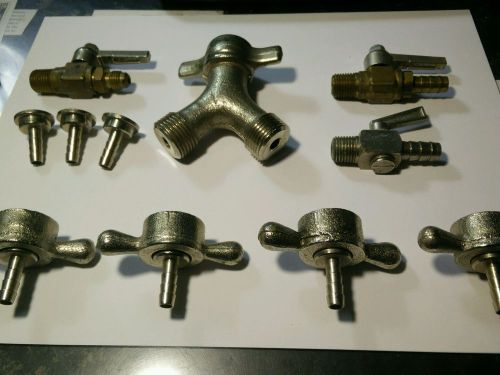 Lot of  - Brass - Keg Tap Home Bar Kegerator fittings all new