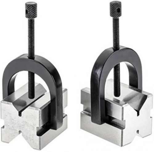 Grizzly H5608 V-Block Pair With Clamps 1-5/8-Inch