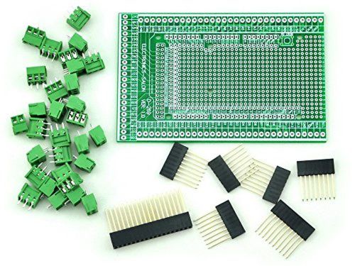 Electronics-Salon Prototype Screw/Terminal Block Shield Board Kit For Arduino...