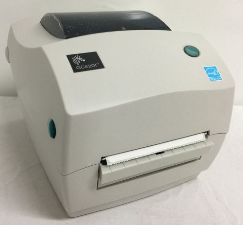 Zebra gc420-100511-000 gc420t usb - serial - parallel thermal transfer printer for sale