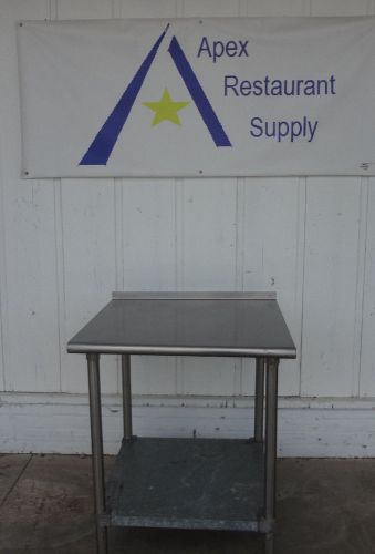 Eagle group 30&#034; x 30&#034; stainless steel work table #1600 for sale