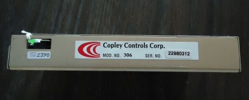 COPLEY CONTROLS CORP. MODEL#306 SERIAL# 22980312, DATE CODE: 2398