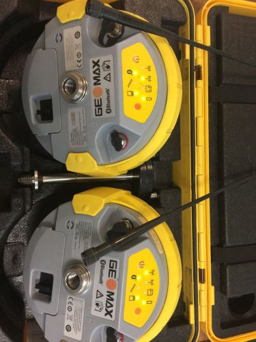 Geomax Zenith 25 Base Rover - Great Condition complete &amp; ready for work RTK GPS