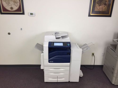 Xerox Workcentre 7845 Color Copier Machine Network Printer Scanner Fax Finisher